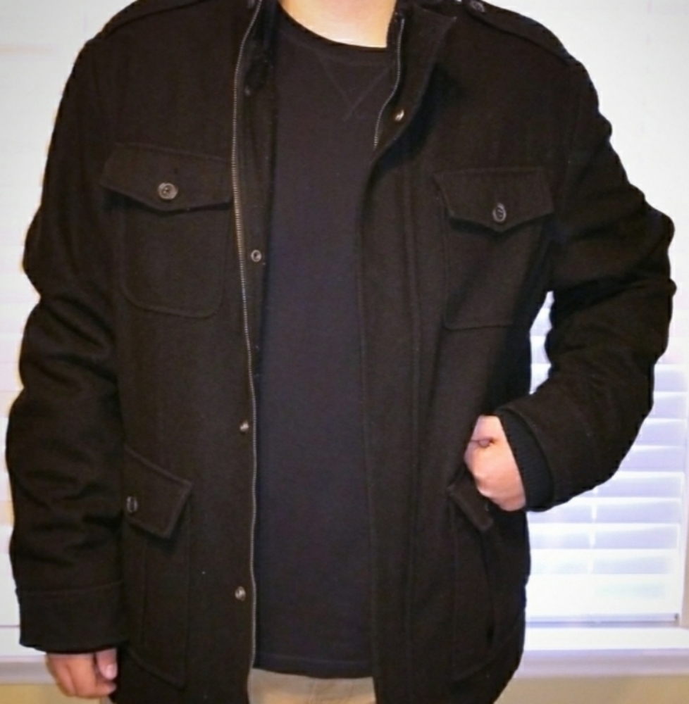 Dark navy Peacoat Wool